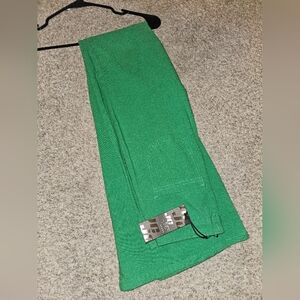 Kelly Green Bell Bottom Pants